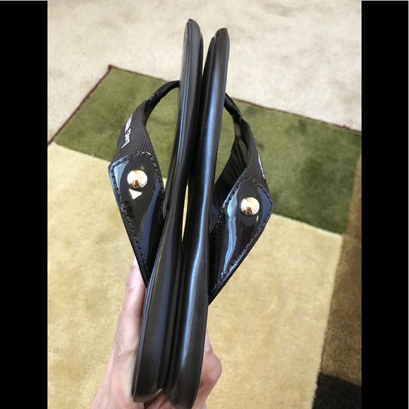 💯 Authentic Louis Vuitton flip flop thongs brown - Picture 5 of 8